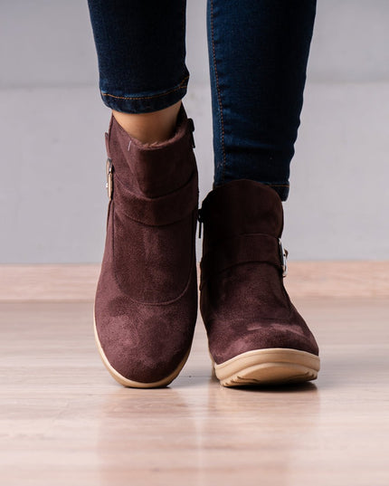 Botines Cresida - Marrón - Tienda Nébula