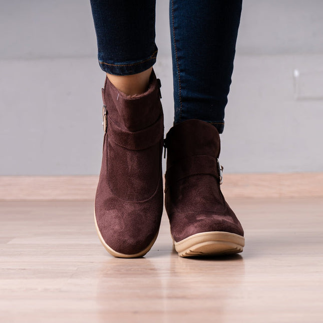 Botines Cresida - Marrón - Tienda Nébula