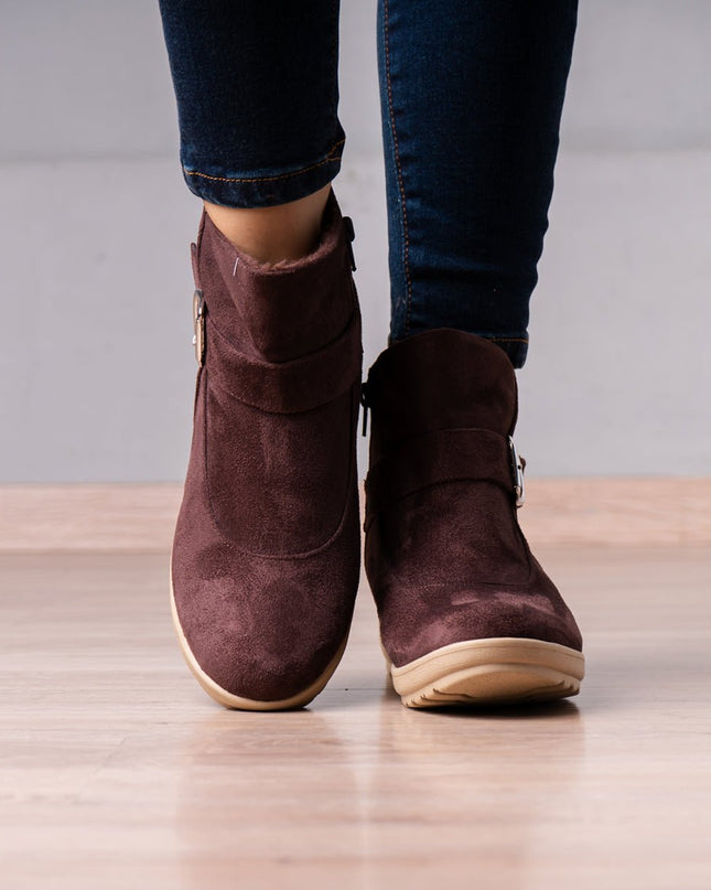 Botines Cresida - Marrón - Tienda Nébula