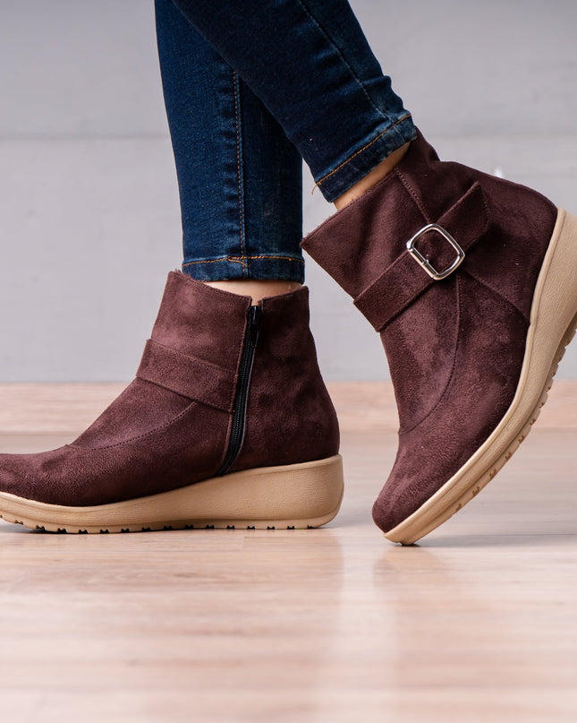 Botines Cresida - Marrón - Tienda Nébula