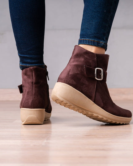 Botines Cresida - Marrón - Tienda Nébula