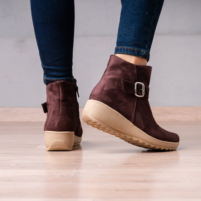 Botines Cresida - Marrón - Tienda Nébula