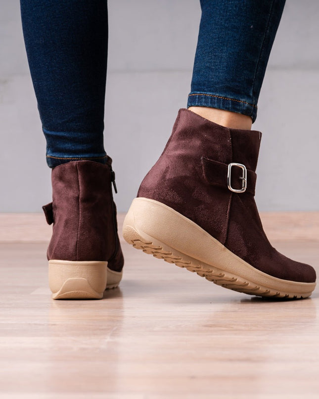 Botines Cresida - Marrón - Tienda Nébula