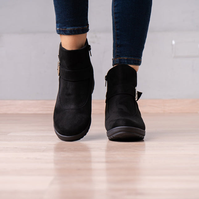 Botines Cresida - Negro - Tienda Nébula