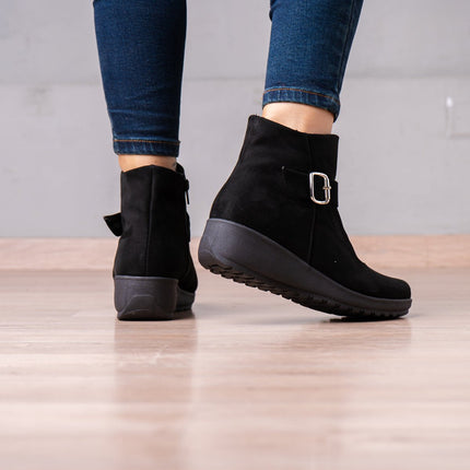 Botines Cresida - Negro - Tienda Nébula