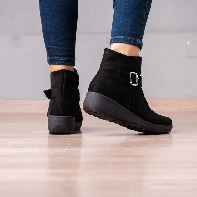 Botines Cresida - Negro - Tienda Nébula