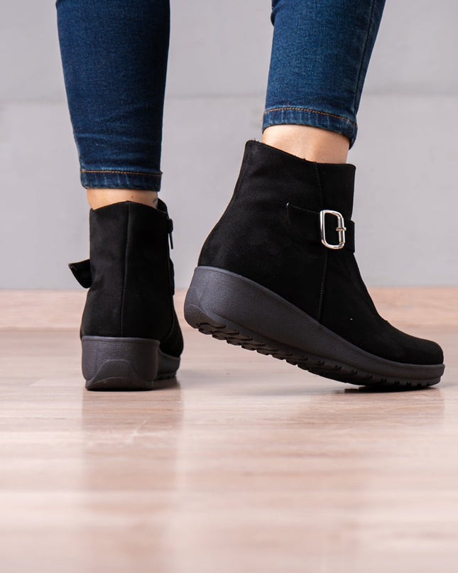 Botines Cresida - Negro - Tienda Nébula