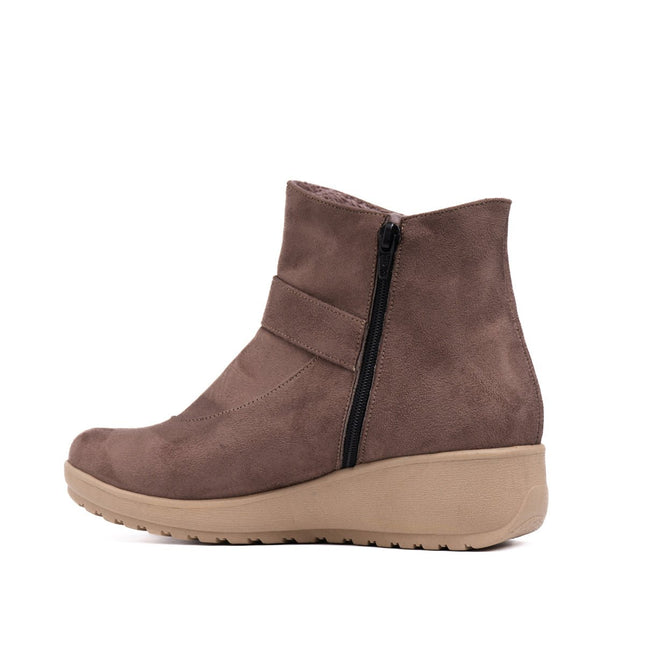 Botines Cresida - Topo - Tienda Nébula
