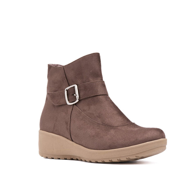 Botines Cresida - Topo - Tienda Nébula