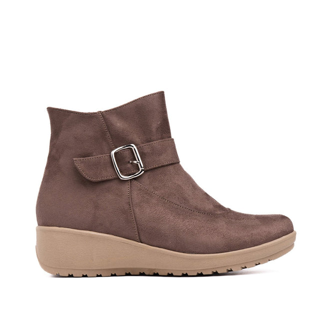 Botines Cresida - Topo - Tienda Nébula