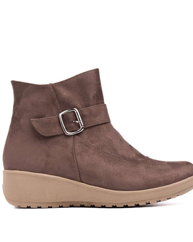 Botines Cresida - Topo - Tienda Nébula
