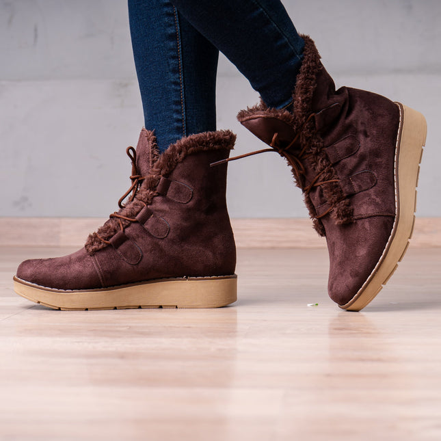 Botines Dione - Marrón - Tienda Nébula