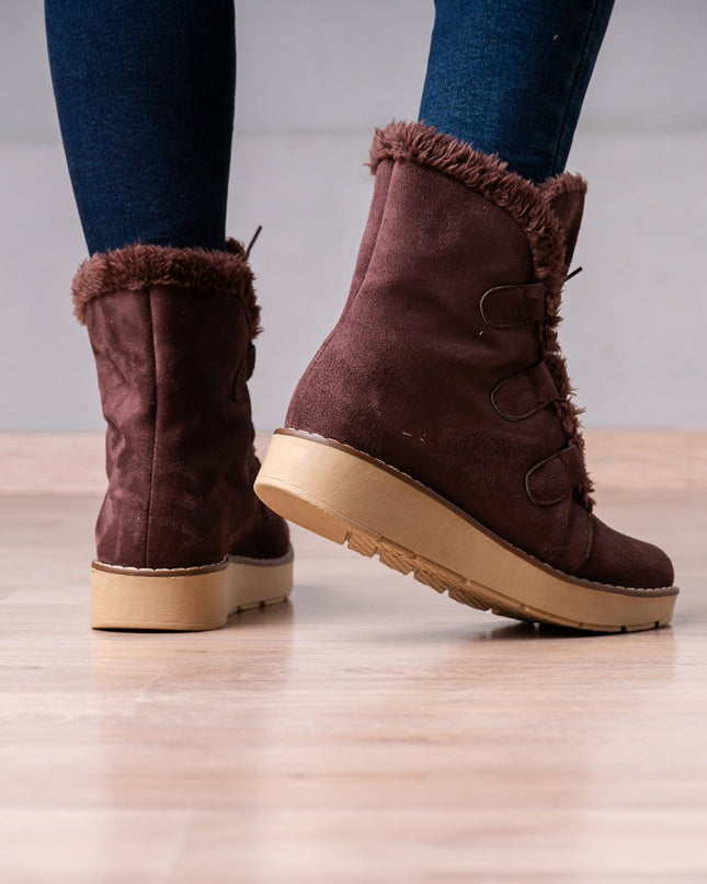 Botines Dione - Marrón - Tienda Nébula