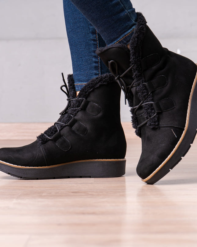 Botines Dione - Negro - Tienda Nébula