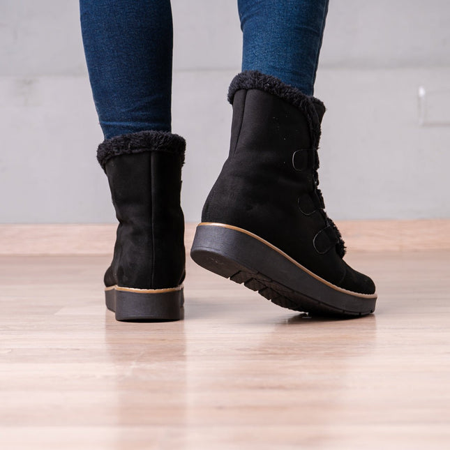 Botines Dione - Negro - Tienda Nébula