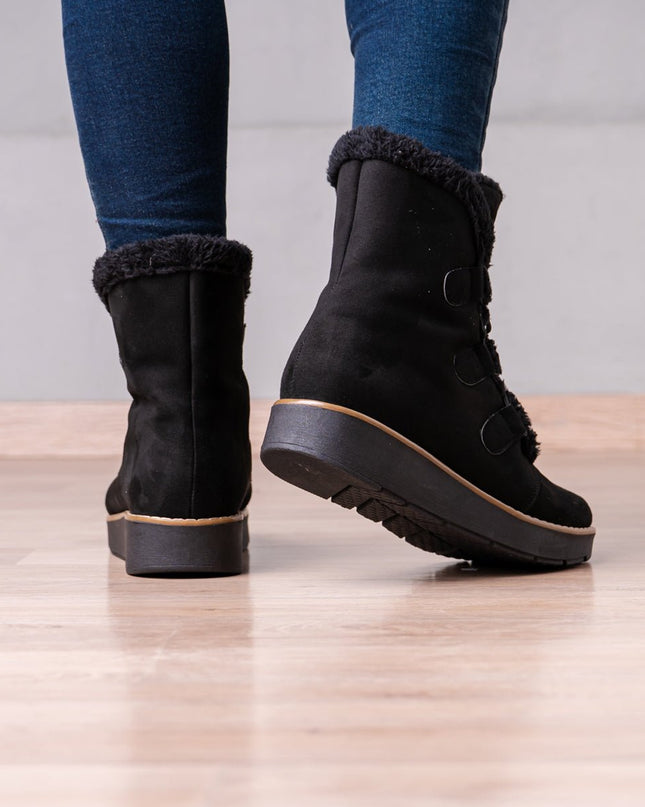 Botines Dione - Negro - Tienda Nébula