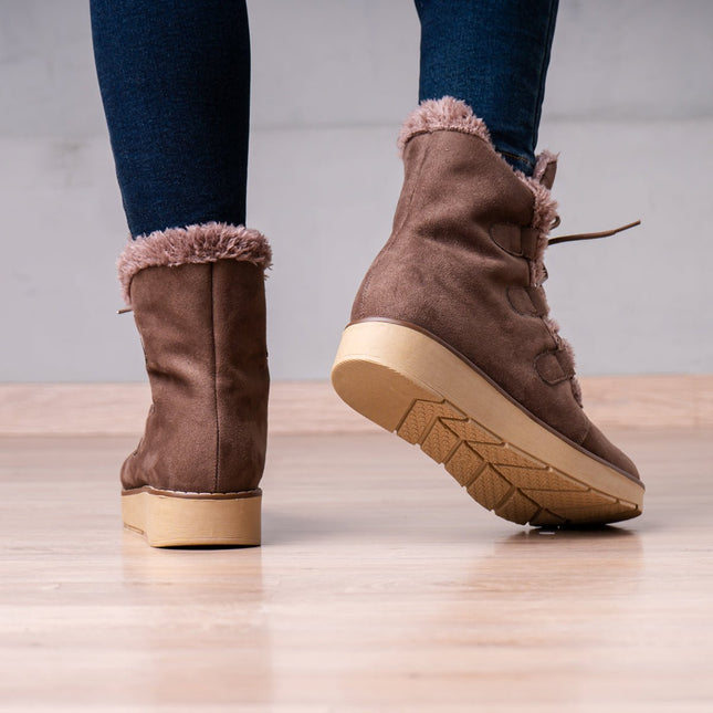 Botines Dione - Nude - Tienda Nébula