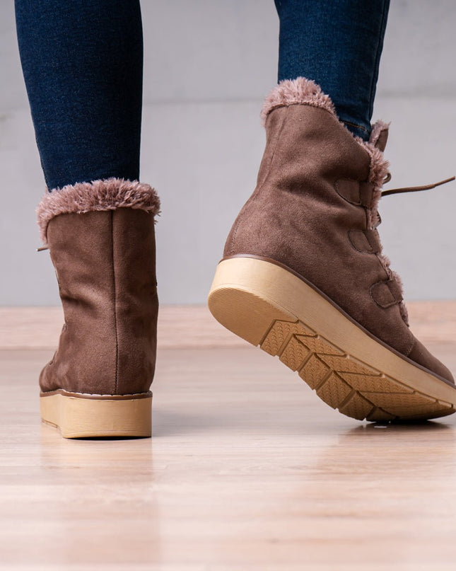 Botines Dione - Nude - Tienda Nébula