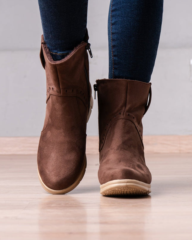 Botines Garbiñe - Marrón - Tienda Nébula