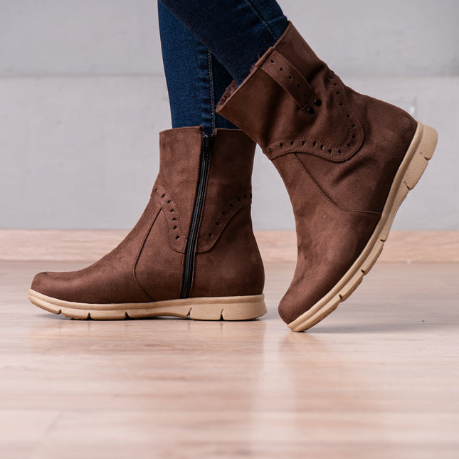 Botines Garbiñe - Marrón - Tienda Nébula