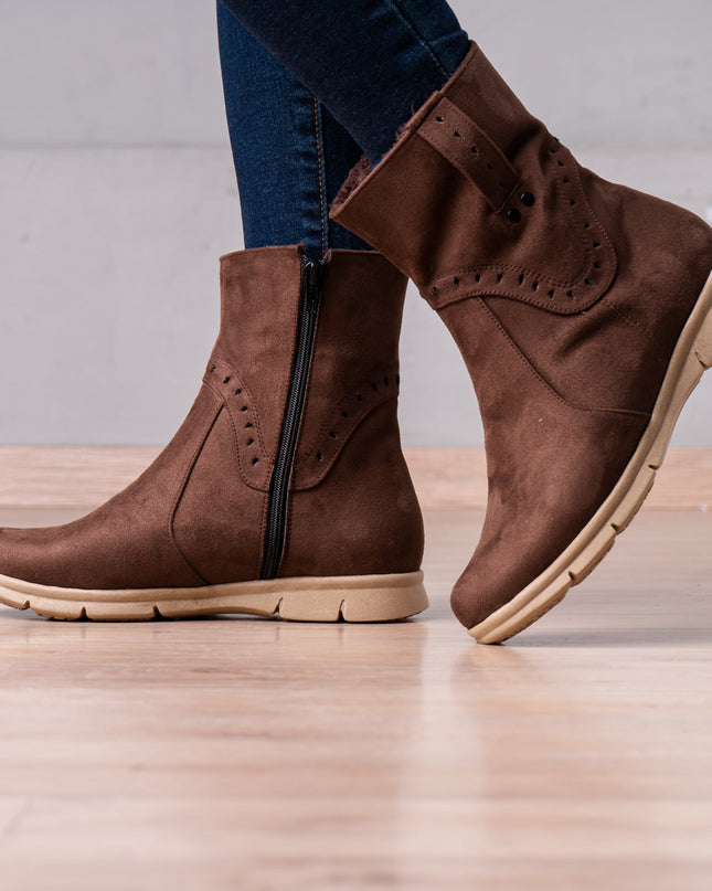 Botines Garbiñe - Marrón - Tienda Nébula