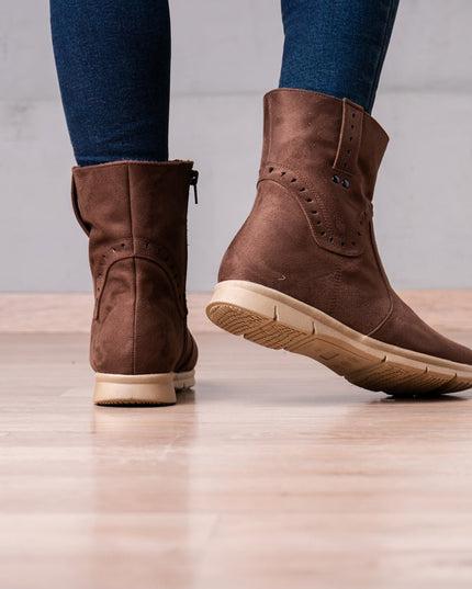 Botines Garbiñe - Marrón - Tienda Nébula