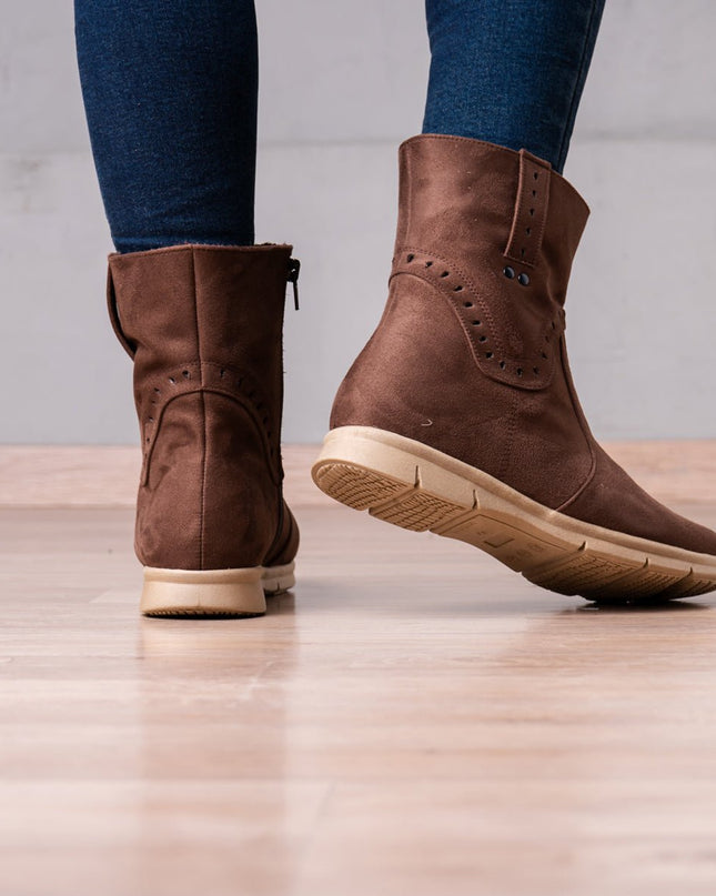 Botines Garbiñe - Marrón - Tienda Nébula
