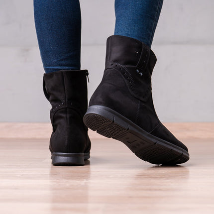 Botines Garbiñe - Negro - Tienda Nébula