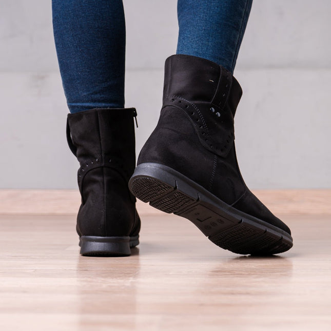 Botines Garbiñe - Negro - Tienda Nébula