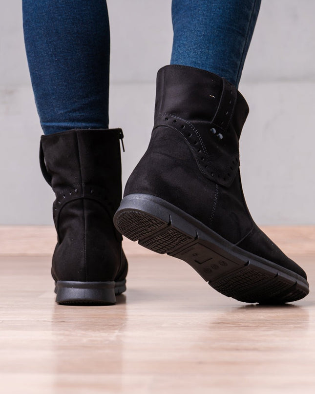 Botines Garbiñe - Negro - Tienda Nébula