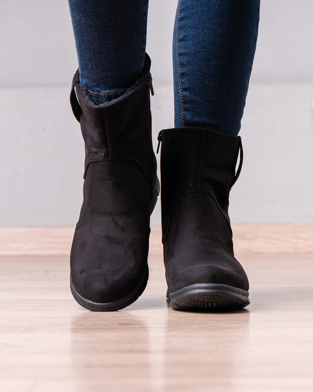 Botines Garbiñe - Negro - Tienda Nébula
