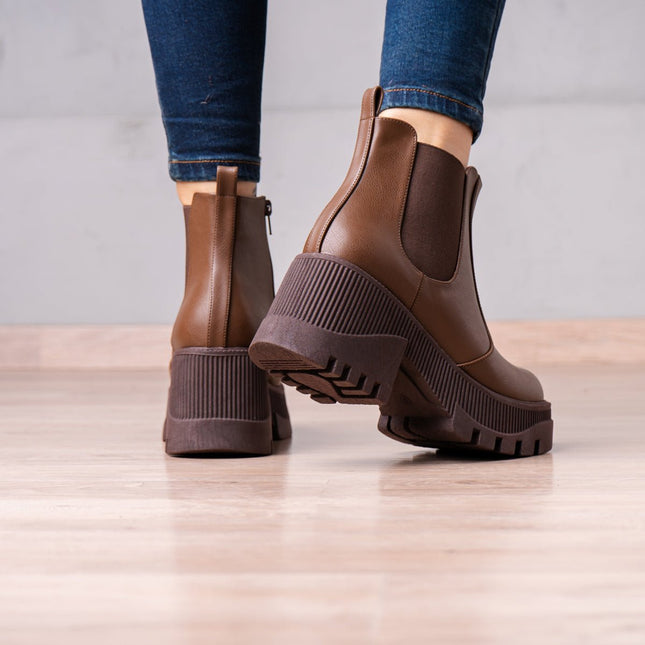 Botines Iraide - Marrón - Tienda Nébula