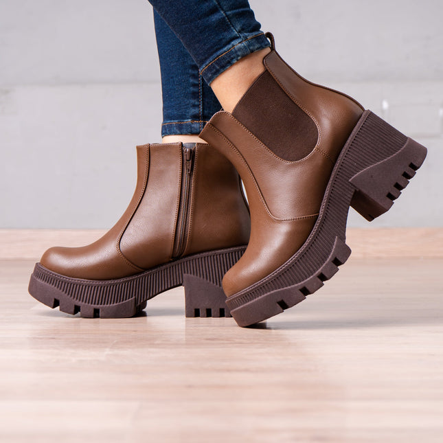 Botines Iraide - Marrón - Tienda Nébula