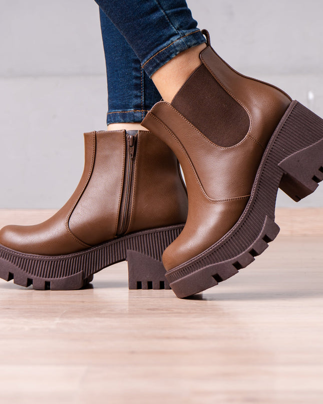 Botines Iraide - Marrón - Tienda Nébula
