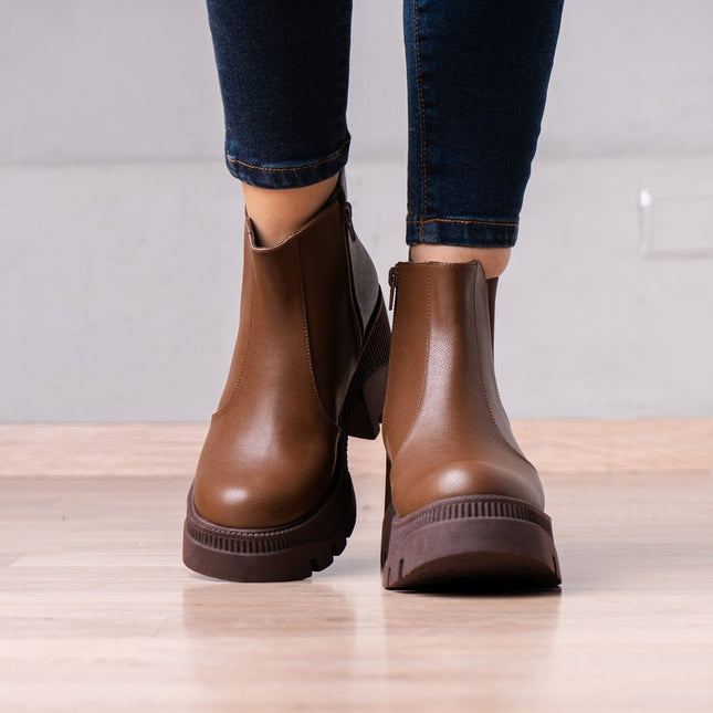 Botines Iraide - Marrón - Tienda Nébula