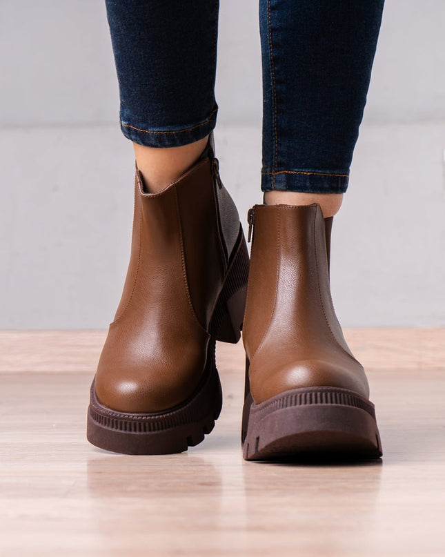 Botines Iraide - Marrón - Tienda Nébula