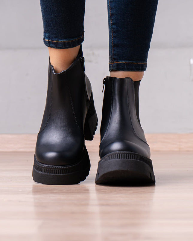 Botines Iraide - Negro - Tienda Nébula