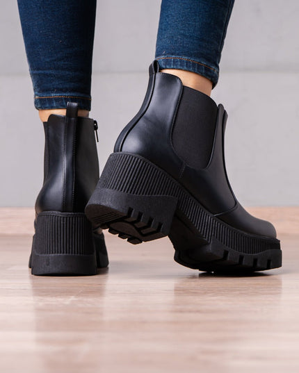 Botines Iraide - Negro - Tienda Nébula