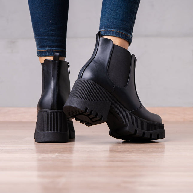 Botines Iraide - Negro - Tienda Nébula
