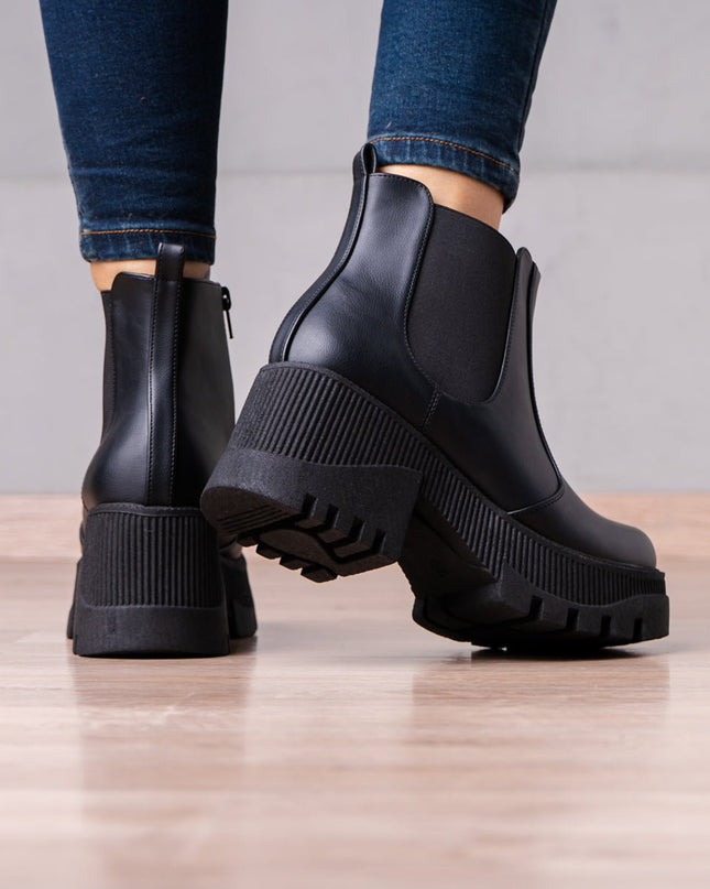 Botines Iraide - Negro - Tienda Nébula