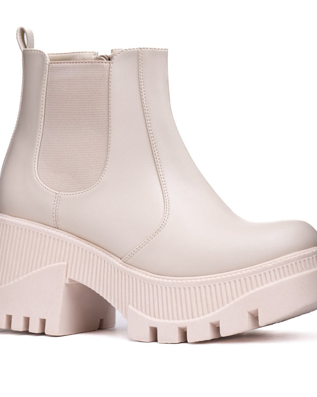 Botines Iraide - Nude - Tienda Nébula