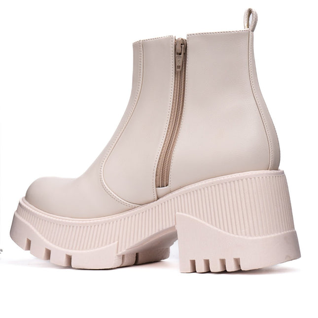 Botines Iraide - Nude - Tienda Nébula