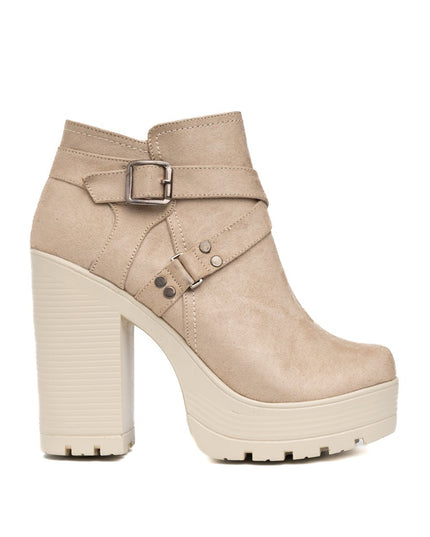 Botines Jorani - Nude - Tienda Nébula
