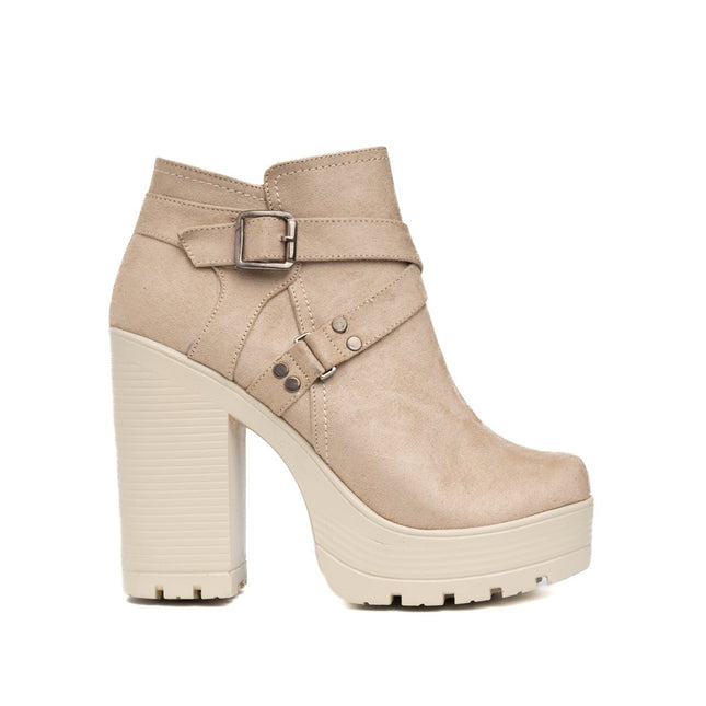Botines Jorani - Nude - Tienda Nébula
