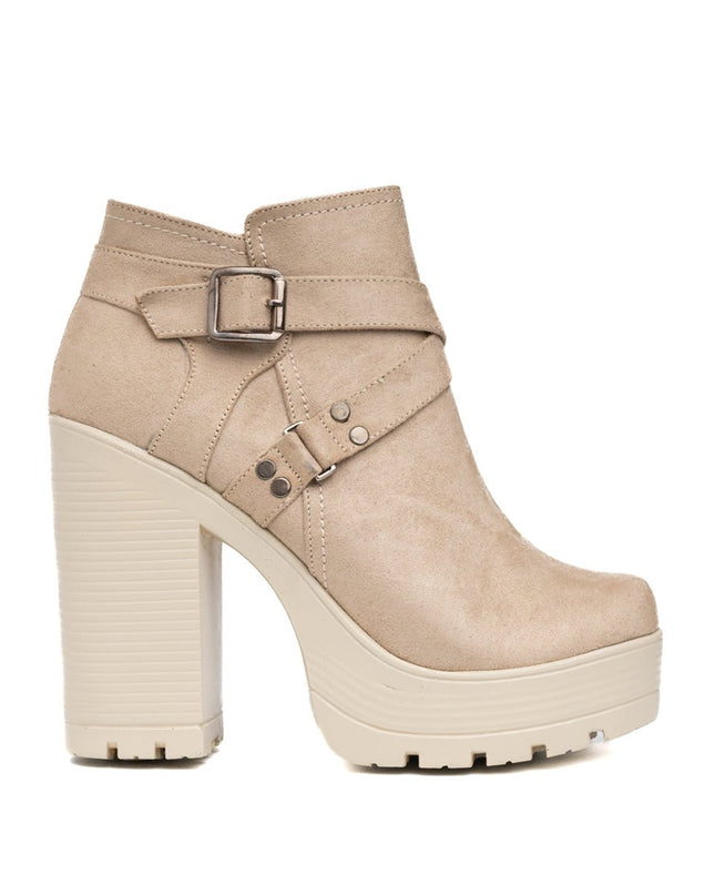 Botines Jorani - Nude - Tienda Nébula