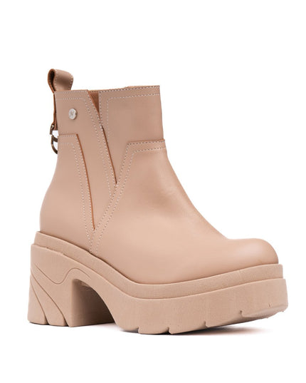 Botines Kayra - Beige - Tienda Nébula