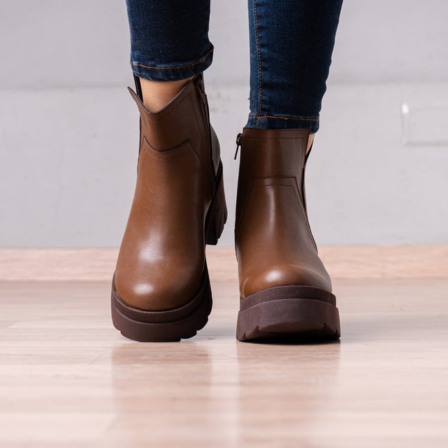 Botines Kayra - Marrón - Tienda Nébula