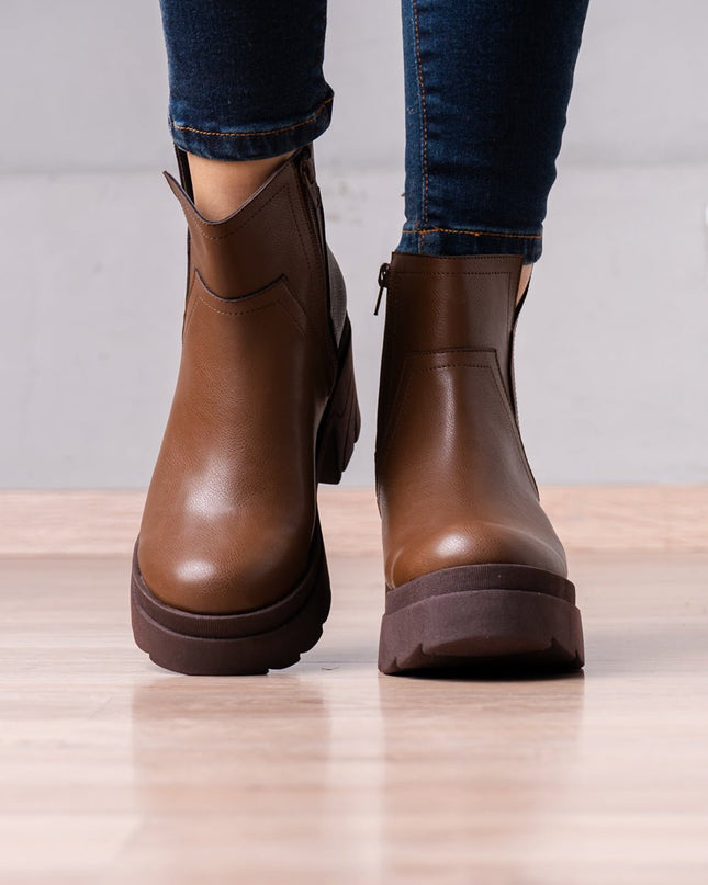 Botines Kayra - Marrón - Tienda Nébula