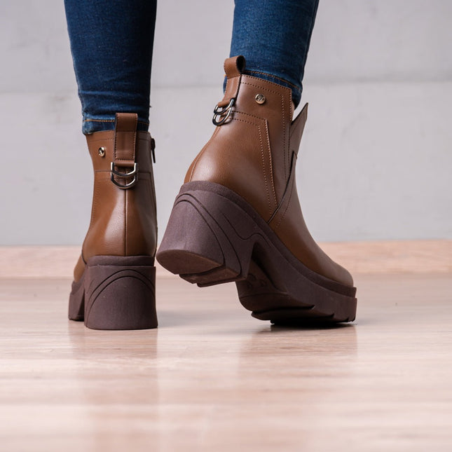 Botines Kayra - Marrón - Tienda Nébula