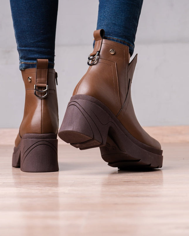 Botines Kayra - Marrón - Tienda Nébula